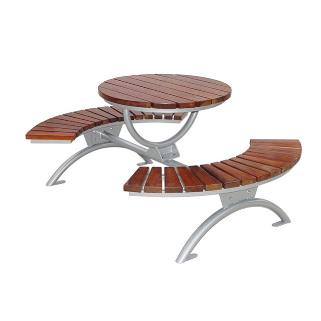 Outdoor_Commercial_Wood_Cafe-Table_Picnic_Table-Toronto_Canada_single_source_supply