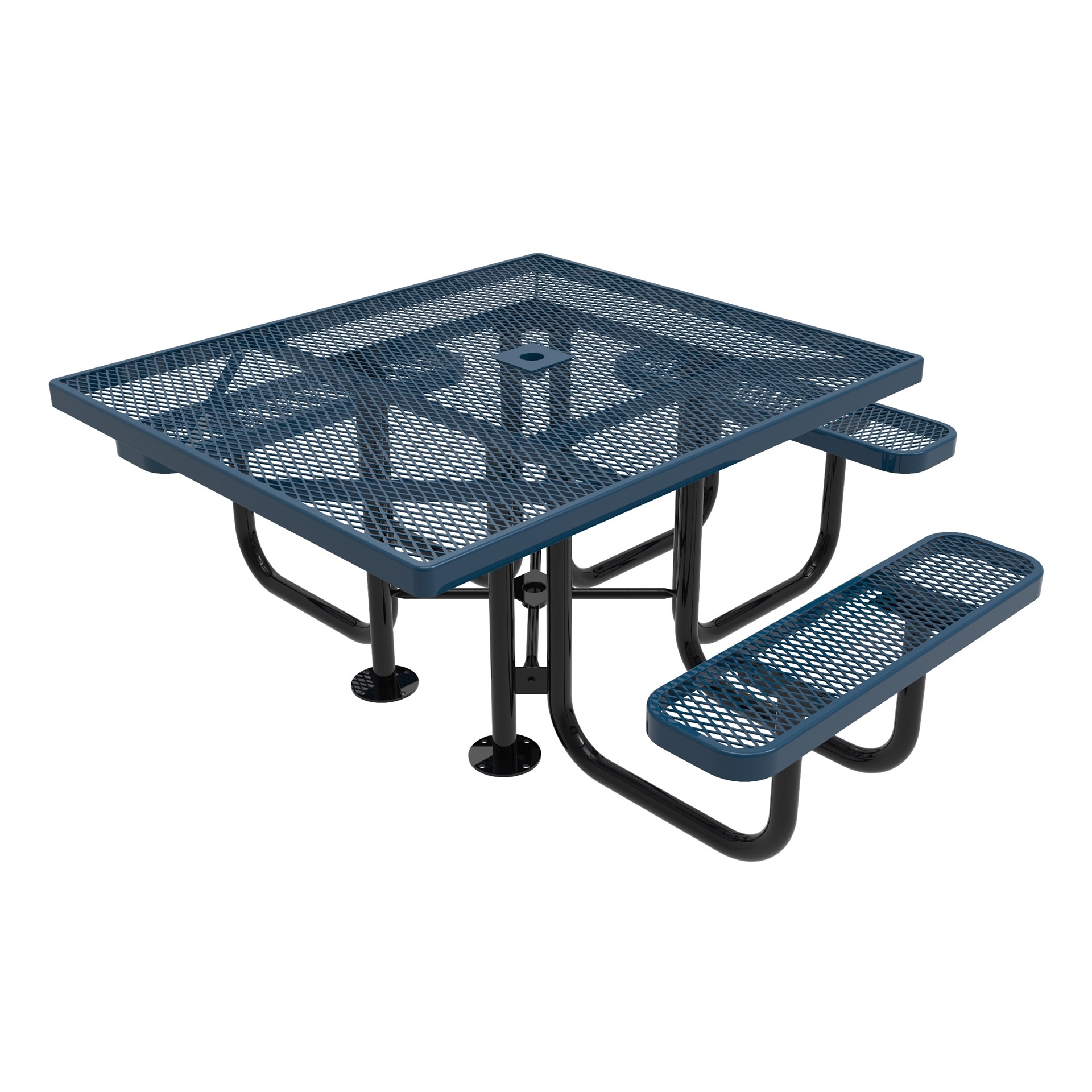 Outdoor_Square_AODA_Disability_Accessible_Picnic_Table-Single_source_supply_toronto_canada_