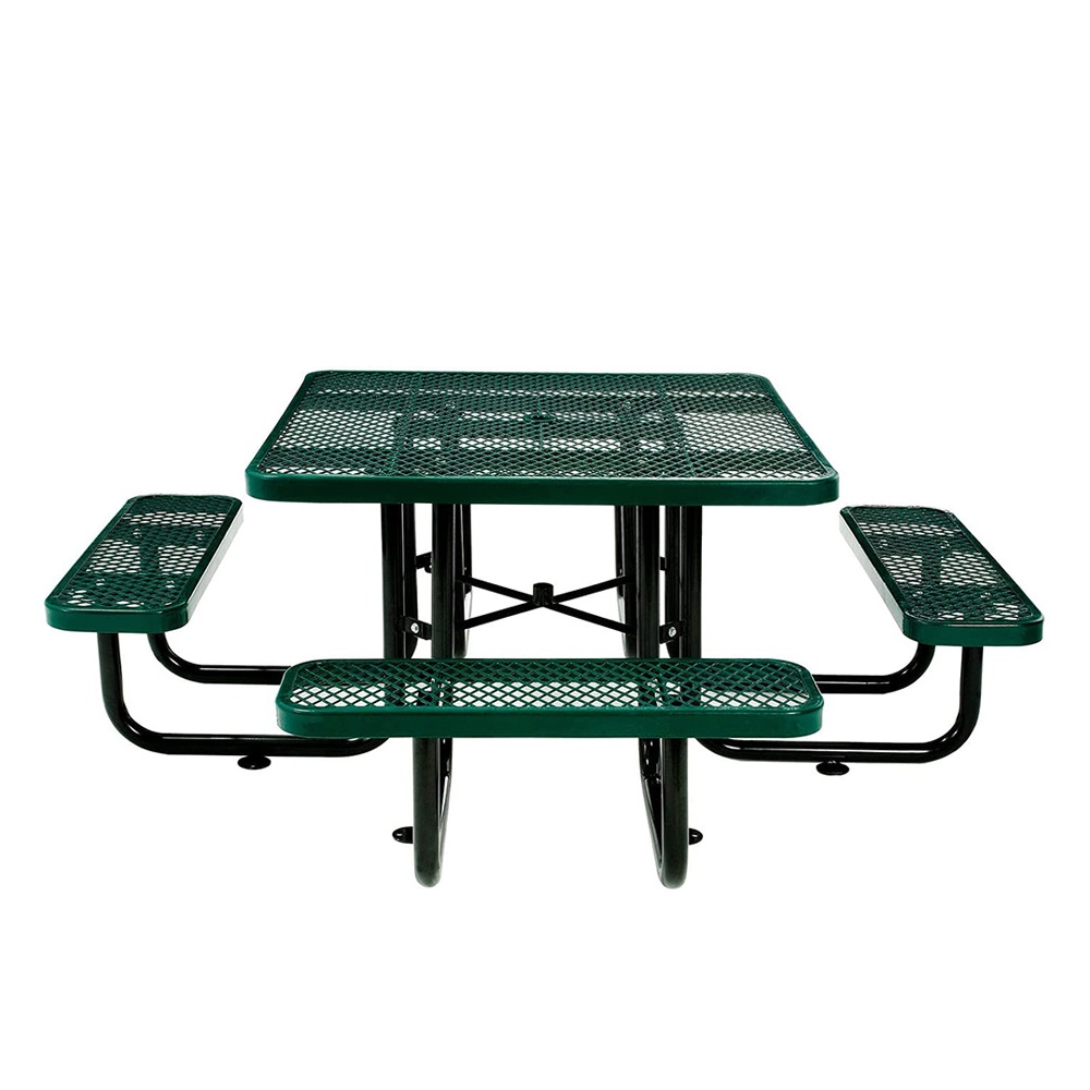 Outdoor Square AODA Disability Accessible Picnic Table - Image 3