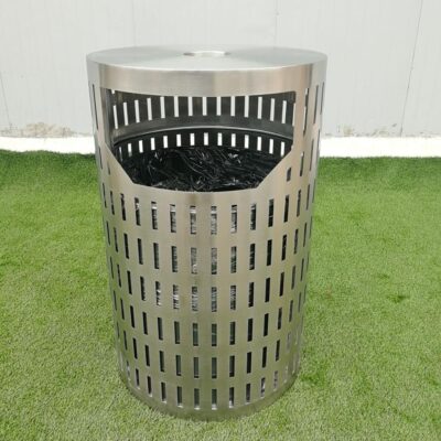 Stainless Steel Trash Bin - Single Source Supply Inc
