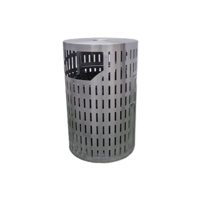 Stainless Steel Trash Bin - Single Source Supply Inc