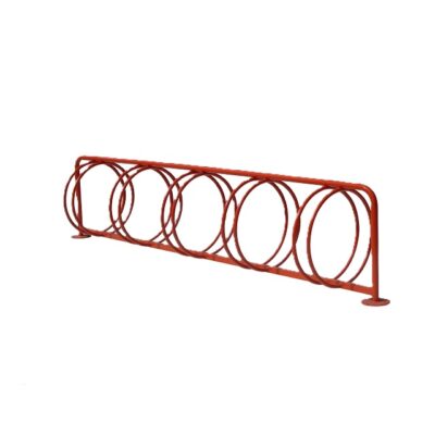 Single_Source_Supply_metal_stainless_steel_ground_round_bicycle_surface_mounted_bike_rack_outdoor_toronto_Ontario_Canada_1