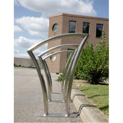 Single Slanted Bike Rack - Image 2