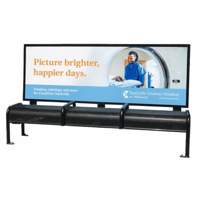 Street Advertising Benches - Single Source Supply Inc